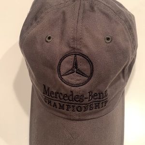 Mercedes-Benz Championship Calloway Golf  Baseball Cap Hat Charcoal Dark…